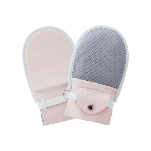 フドーてぶくろNo.5(甲側メッシュ) M 左右1組 / 105837 ピンク 竹虎 衣類/セーフティー用品/ミトン (U0058)