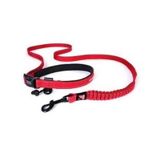 腰に巻くタイプのリード。ショック吸収機能付き。腰に当たる部分がウェットスーツ素材で優しい。【原産国】中華人民共和国【原材料】ポリプロピレン、金具等