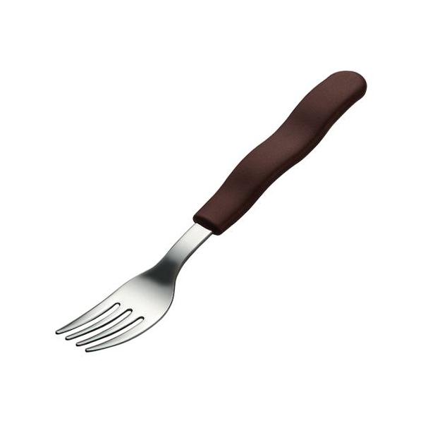 UDカトラリー デザートフォーク / H-372BN ブラウン 国際化工 食事関連/箸・スプーン・フォーク/フォーク (E0998)