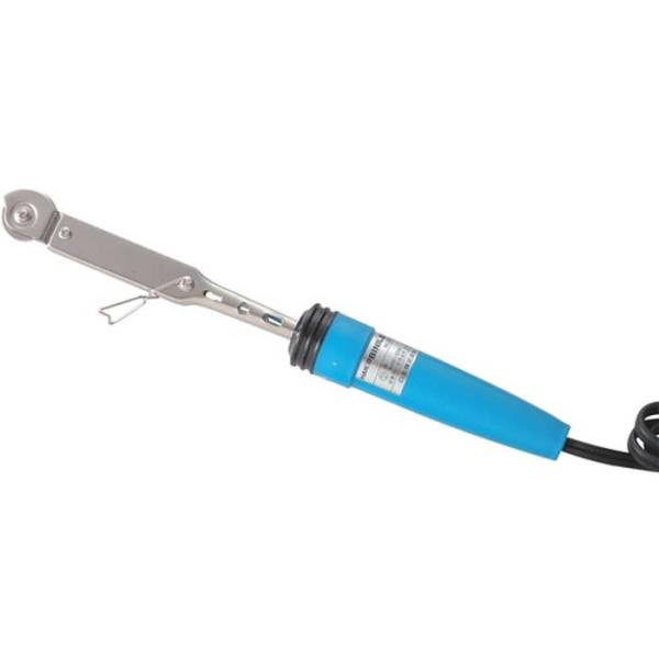 ハッコー ローラー３０５【用途】ナイロン、ポリエチレン、ビニールの接着に。【機能・特徴】熱したコテ先でセロハンの上から押し当てるだけで接着できます。厚みの合計が0.2mmまでシール可能です。直線のシールはもちろん、S字のように曲線のシール加...