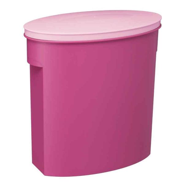 5kgのお米を袋のまま収納・保存できます。両サイドに持ちやすい取っ手付きなので女性でも持ち運び楽々です。パスタや小麦粉、パン粉など、食品の保存にも最適です。【仕様】商品サイズ：約幅15.5×奥行28.5×高さ28.5（cm）材質：本体・フタ...