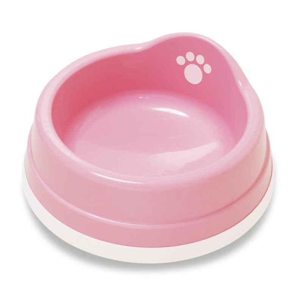 すべり止め付きで食べやすいペット皿Lサイズです。便利な取っ手付きです。フチが高くこぼれにくい仕様です。【仕様】商品サイズ：約高さ9.3（cm） 直径：約22.1（cm）材質：本体/ポリプロピレン、すべり止め/シリコーンゴム生産国：日本製セッ...