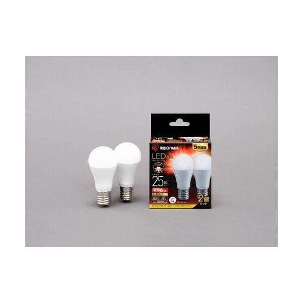 �A�C���X�I�[���} LED�d�� E17 �L�z�� 25�`���� �d���F 2�Z�b�g LDA2L-G-E17-2T62P
