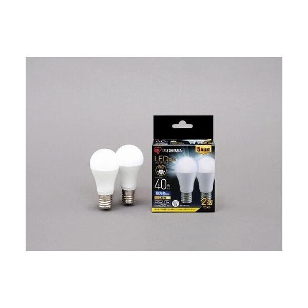 �A�C���X�I�[���} LED�d�� E17 �L�z�� 40�`���� �����F 2�Z�b�g LDA4D-G-E17-4T62P