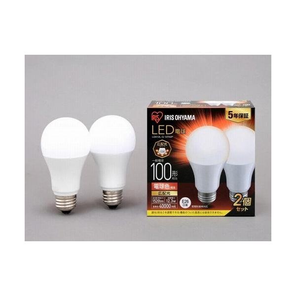 �A�C���X�I�[���} LED�d�� E26 �L�z�� 100�`���� �d���F 2�Z�b�g LDA12L-G-10T62P