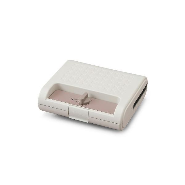 ■製品特徴・ホットサンドとワッフルの２つのプレートが付属し1台で2役。・タイマー付きで安心調理■製品仕様カラー：ホワイトサイズ：約幅25.3×奥行24.5×高さ9.7cm重量：約2.3kg電源コードの長さ：約1.8m電源：AC100V 50...