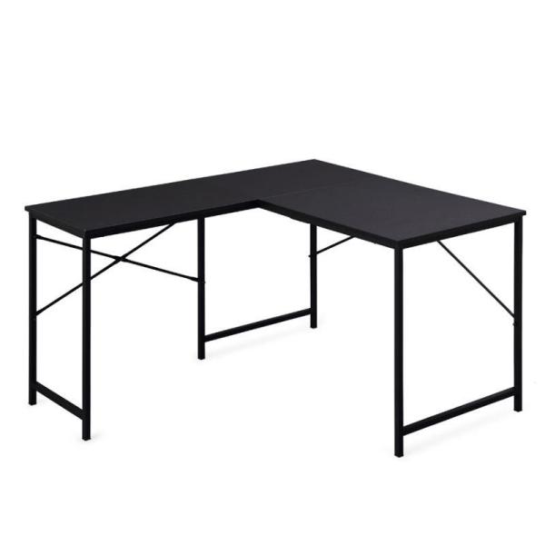 クロスバーでデスクの横揺れを最小限に抑えます。天板には耐水性・耐熱性に優れたパーティクルボードを使用、汚れてもさっと拭けるのでお手入れが簡単です。●耐荷重：天板a・b：1枚あたり30kgf、天板c：20kgf