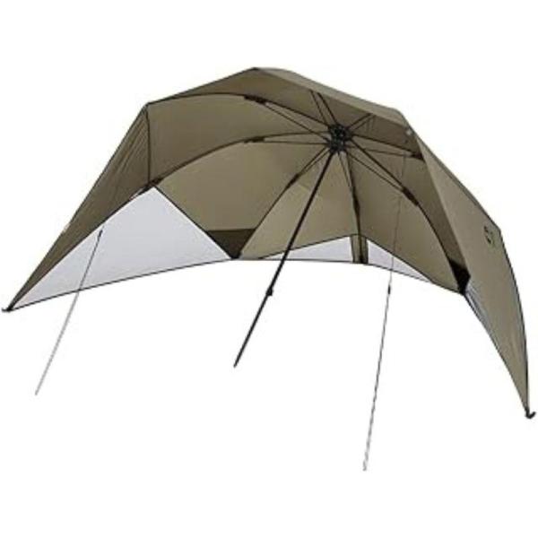 【製品特徴】◯デイキャンプやピクニック、海水浴など2〜3人でお使いいただけるワンタッチシェードです。◯パラソルのように簡単に開閉できるので、女性でも設置や撤収が可能です。◯ペグ付きなので、風に飛ばされにくいです。◯日差しを遮り、風を通すので...
