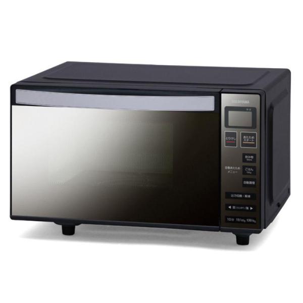 他サイト： アイリスオーヤマ 電子レンジ フラットテーブル ミラーガラス 18Lの商品画像