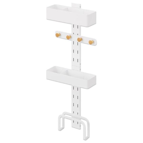 マグネット仕様で洗濯機の側面に簡単に取り付けられます。デッドスペースになりがちな洗濯機周りを収納スペースに変えられます。ボックスは洗剤や柔軟剤、フックは洗濯ネットや掃除用具、スタンドは体重計や珪藻土マットなどが収納できます。ボックス、木製フ...