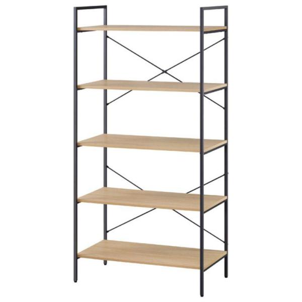 オープンタイプでディスプレイラックとして大活躍します。高さのあるものや書籍、小物までたっぷりと収納可能です。魅せる収納にぴったりです。奥行きが約43cmあるため、食器や調理家電も置けます。リビングやキッチン、デスク周りなど場所を問わずお使い...