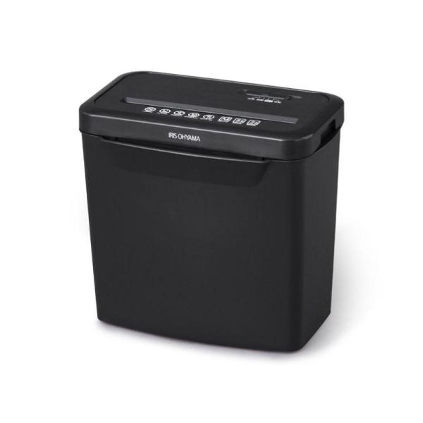 家庭や小規模オフィスにスッキリ置けるコンパクトシュレッダーです。約4×40mmのクロスカット採用で、11号までのステープラー針の裁断が可能で、仕分け作業が不要です。本体は3kgと軽量ですが、ダストボックス容量は8.7LでA4コピー用紙が約6...