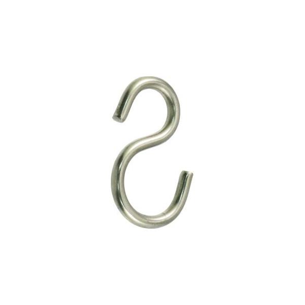 ひめじやD＝４ＭＭ L＝３６ＭＭ W１＝１３ＭＭ W２＝１９ＭＭ Ｓ１＝６ＭＭ Ｓ２＝１１ＭＭ使用荷重 １５ＫＧＳフックは、どこでも手軽に吊り下げ用途で使用できます。商品全長４４ＭＭステンレス製なので、防錆性・耐候性に優れ丈夫で長持ち。屋外...