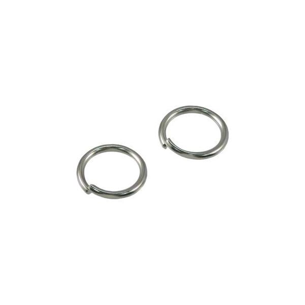 ひめじや使用荷重 ２ＫＧワリカンリングはキーリングや二重リングと違い、キーホルダーやチェーンの連結に一度加工したら固定になります。リング内径＝約１７ＭＭプライヤー等で締めつけて使用します。ステンレス製なので、防錆性・耐候性に優れ丈夫で長持ち...