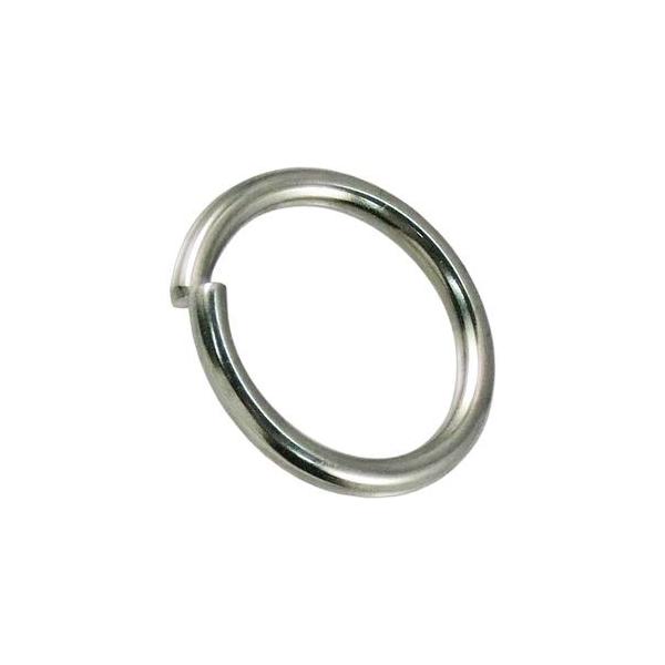 ひめじや使用荷重 ２ＫＧワリカンリングはキーリングや二重リングと違い、キーホルダーやチェーンの連結に一度加工したら固定になります。リング内径＝約２２ＭＭプライヤー等で締めつけて使用します。ステンレス製なので、防錆性・耐候性に優れ丈夫で長持ち...