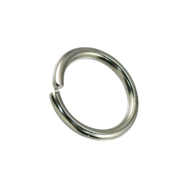 ひめじや使用荷重 ４ＫＧワリカンリングはキーリングや二重リングと違い、キーホルダーやチェーンの連結に一度加工したら固定になります。リング内径＝約３２ＭＭプライヤー等で締めつけて使用します。ステンレス製なので、防錆性・耐候性に優れ丈夫で長持ち...
