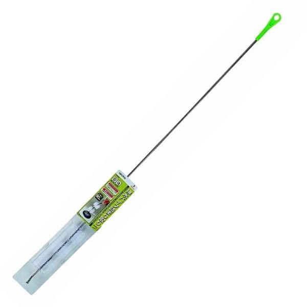 パイプ曲部でもスムーズに動かせるパイプのお掃除に〇商品サイズ：約 90（cm） ブラシ幅約4.5cm 重量：約 60g〇材質：ブラシ：ナイロン ワイヤー：ステンレス グリップ：ポリプロピレン〇生産国：中国〇セット内容：1本