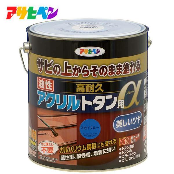 サビの上からそのまま塗れる塗料プレミアムグレードのトタン用上塗り塗料【特徴】・サビの上から直接塗れる、トタン用の高光沢塗料です・1回塗りで仕上がりますので作業性が抜群です・特殊強力防サビ剤がサビの進行を抑え、長期間素材をサビから保護します・...