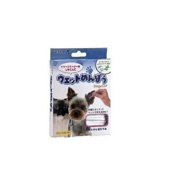 イヤークリーナーをしみこませた耳のお手入れ用綿棒ウエットめんぼうは、コットン100％の綿球にユーカリオイル、ハッカオイル配合のイヤークリーナーをしみこませた耳のお手入れ用綿棒です。耳の汚れを取り除いて清潔にし、爽やかな香りを与えます。内容量...