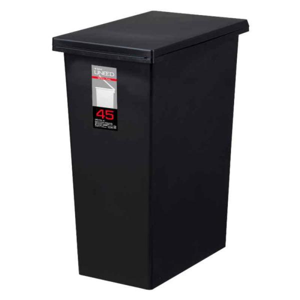 他サイト： 新輝合成 ゴミ箱 45L ユニード オープンペール ブラックの商品画像