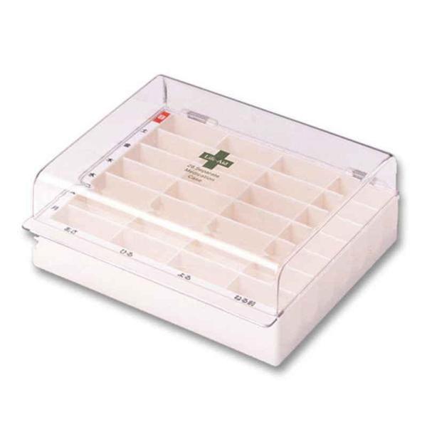 他サイト： シンコハンガー 薬 カレンダー 1週間 ライフ・エイド くすり整理キープケース 1日4回分の商品画像