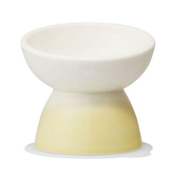 陶器製の超小型犬種用食器。滑り止め・転倒・キズ防止用のシリコーンマット付き。【原産国】中華人民共和国【原材料】本体：陶器、マット：シリコーンゴム【使用方法】楽な姿勢で食べやすい、獣医さんが考えた超小型犬種用の陶器製食器。高さがあるので首・背...