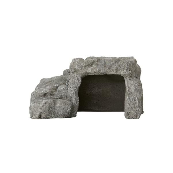爬虫類・両生類の岩型シェルターです。【原産国】中華人民共和国【原材料】レジン【使用方法】使用する前によく水洗いをしてください。製品を飼育ケースとの間に生体が挟まれない位置に設置してください。【使用上の注意】当製品にて体表を傷つける恐れのある...