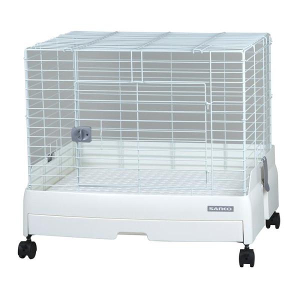 毎日のお掃除がらくらく♪外漏れしない引き出し式トレイ。イージーホームよりベースカバーの構造が進化し伝い漏れもしっかりガード。取り外し可能な大型扉。【材質・素材】スチール、ABS、PS、PP樹脂【原産国または製造地】中国【サイズ】幅620×奥...