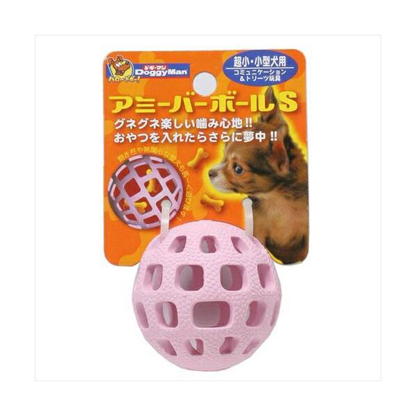●アミのゴムはグネグネ楽しい柔らかさ。中におやつを入れればさらに楽しい。超小型・小型犬。●普通のボールとはちょっと異なる、グネグネゆがむ楽しいアミ目の噛み心地と遊びが楽しめる。●ボールが苦手な愛犬でもくわえやすいおもちゃ。●アミ目のすき間か...