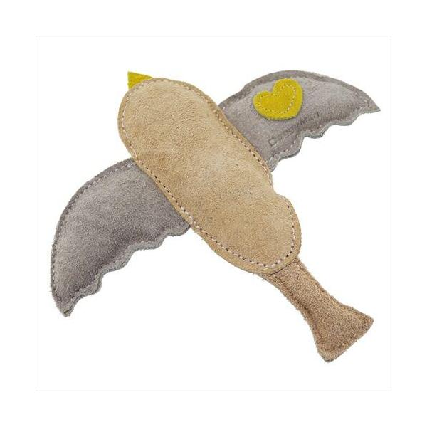 ●牛革の匂いと噛みごたえ、鳴き笛の音が愛犬を魅了する玩具。●しなやかな牛革を使用したおもちゃ。超小型犬でもかじりやすいスタイル。●牛革特有の香りと歯ごたえは獲物そのもの。さらに噛んだ時に鳴る鳴き笛が愛犬を魅了。●牛革の香りに誘われてガシガシ...