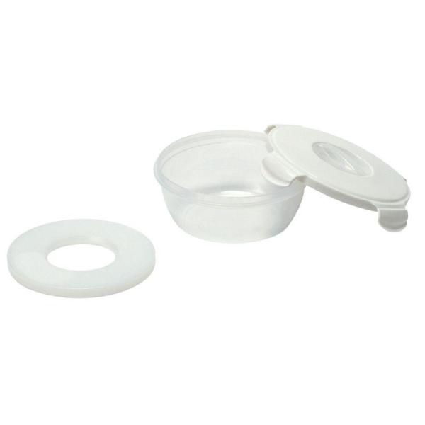 ●お弁当箱としても保存容器としても、どちらでもOK●冷蔵庫にそのまま保存出来ます●製品サイズ（約）／150×150×75mm●製品重量（約）／198g●容量／460ml●材質／本体・ふた・小物入れ：ポリプロピレン（耐熱温度100℃ 耐冷温度...