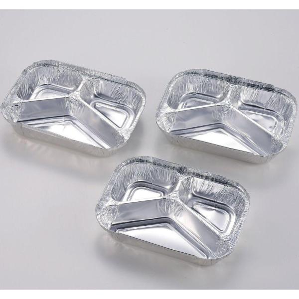 ●3種類のたれも一緒に楽しめます。たれと炒め物が一緒に盛れる仕切り付●製品サイズ（約）／205×155×40mm●製品重量（約）／12g●材質／アルミニウム（溶融温度：約660℃）●仕様／オーブン使用可、電子レンジ・IH（電磁調理器）は使用...