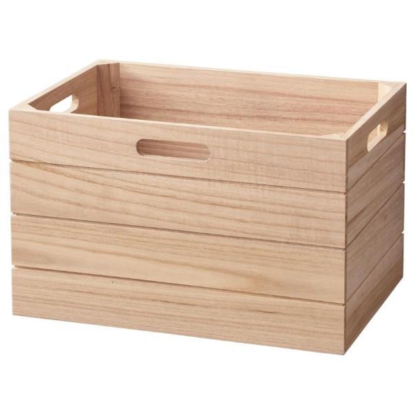 ●吸湿性に優れた桐製のボックスです●幅が同じ製品どうしは積み重ねて使用することができます●小物の整理整頓や、野菜ストッカー等、多目的に活用できます●製品サイズ（約）／380×260×240mm●製品重量（約）／950g●材質／本体：桐、板厚...