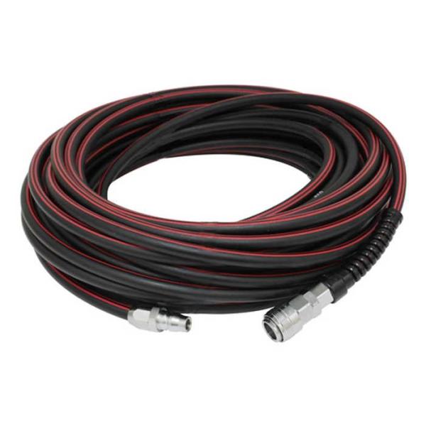 ＳＫ１１ ＳＡＨＰ−Ｈ６２０【用途】常圧エア用ソケットプラグ付きエアホース。【機能・特徴】常圧エアホースでワンタッチソケット・プラグ付きです。ダイセン製DSLITE軽量小型ソケット採用で従来品に比べ手元負担が軽減できました。特殊エアラストマ...