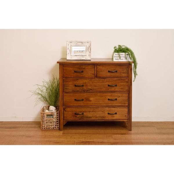 チェスト　完成品 未来商会 チェスト 北欧 3段 幅100cm 木製 引き出し