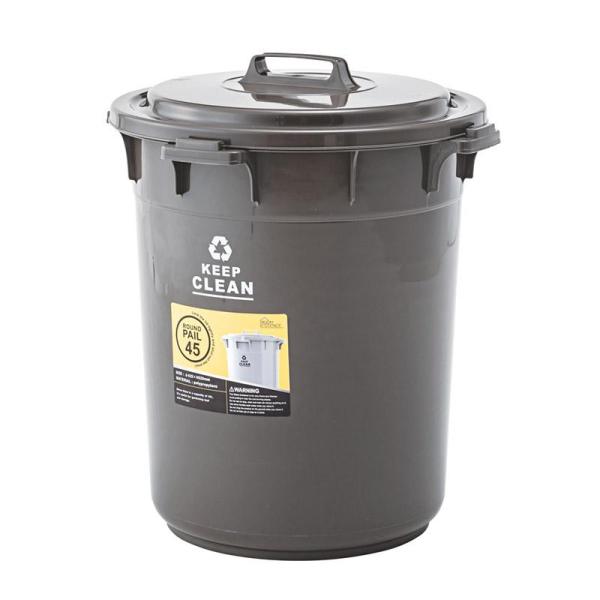 落ち着いたカラーの3色展開。清潔感のあるツヤ有り仕上げ。掴みやすい大きな取手付きで蓋の開け閉めも簡単に行えます。蓋は本体にはめ込むことでロックできます。ロック部分は持ち手になっているので移動も楽にできます。ゴミ箱としてはもちろん、工具入れな...