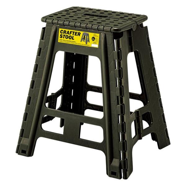 様々なシーンで使える、折りたたみクラフタースツール 軽量で持ち運びが簡単なクラフタースツール。キャンプ等のアウトドアはもちろん、掃除等インドアでも使える1台は欲しいアイテム。ポリプロピレン【サイズ】 W40.5×D34×H45【重量】 2k...