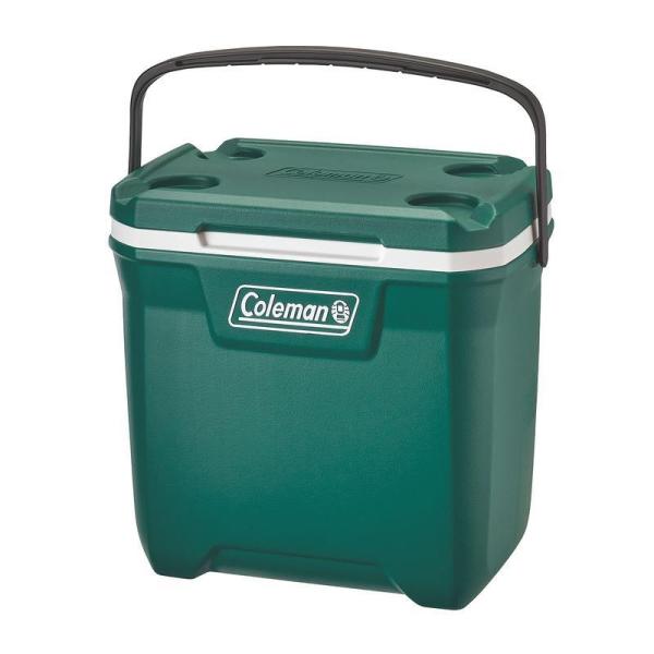 Coleman - Coleman クーラーボックス ブラック/グリーン Coleman (コールマン) クーラーボックス グリーン スチール
