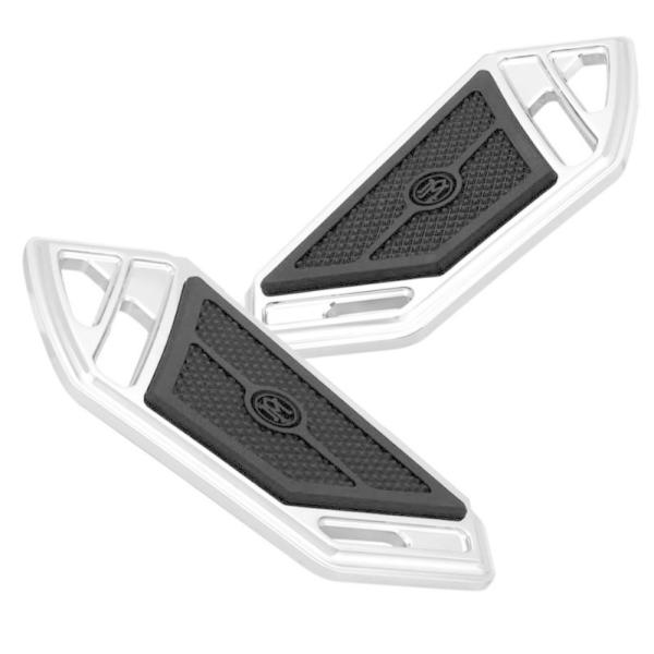 PM Superlight パッセンジャー用フロアボード クローム 0036-1015-CH 