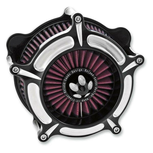 RSD 0206-2144-BM タービン エアクリーナーキット コントラスト (M8