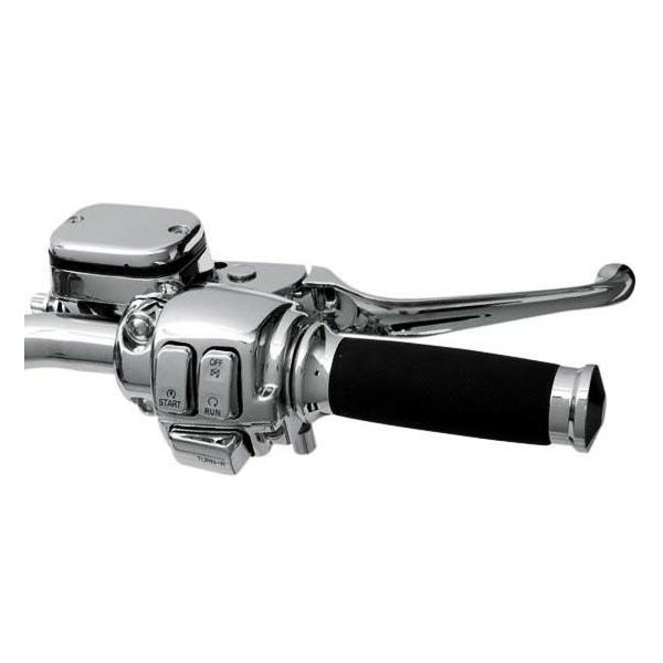 最大50%OFFクーポン Drag Specialties ドラッグスペシャリティーズ ハンドルバー フラットトラックブラック 0601-1223 1インチ ハンドルバー 16インチ エイプハンガー ブラック ケーブルスロットル用