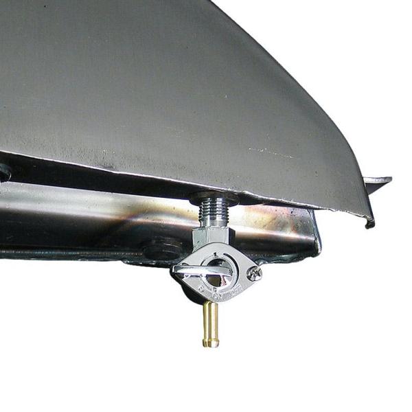 Drag Specialties 1/4NPT フューエルコック ストレート