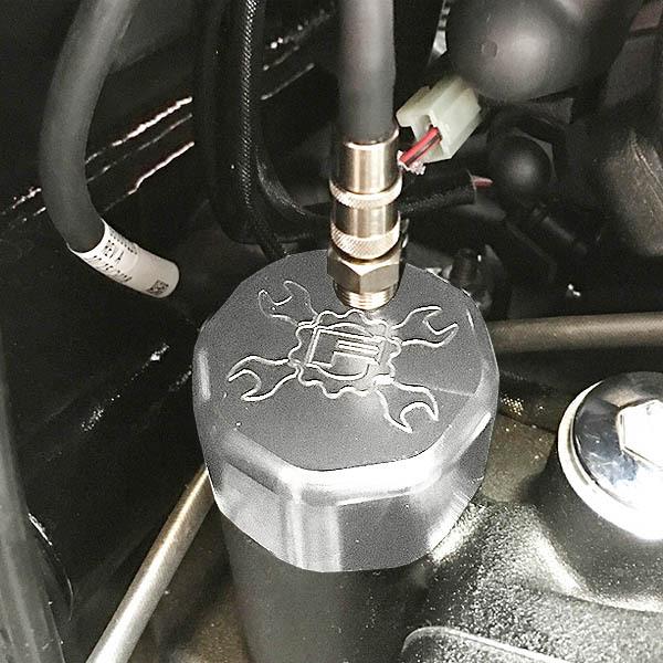 FEULINGフューリング ブリーザーベントオイルディップスティック＋シフトペグ FEULING ブリーザーベント オイルディップスティック ポリッシュ 2007