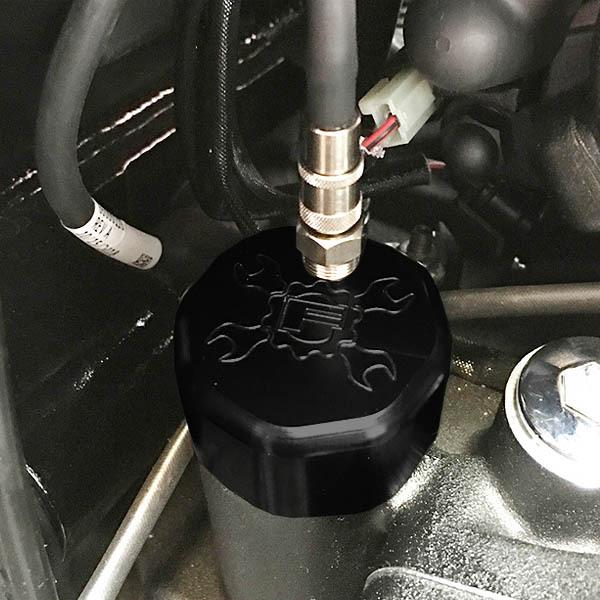FEULINGフューリング ブリーザーベントオイルディップスティック＋シフトペグ FEULING ブリーザーベント オイルディップスティック ブラック 2007