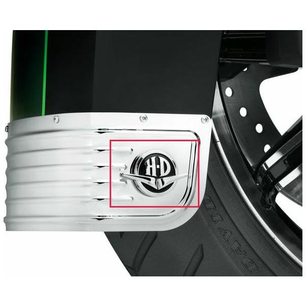 ハーレー純正 フロントフェンダースカートメダリオン クラシックHD 