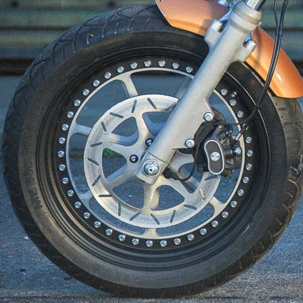 ハーレー、11.5インチディスクローター Ricks Motorcycles Seven Sins ハーレー フロントブレーキローター