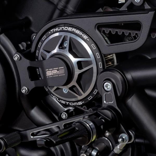 Thunderbike SP-Sロゴ フロントプーリーカバー スポーツスターS