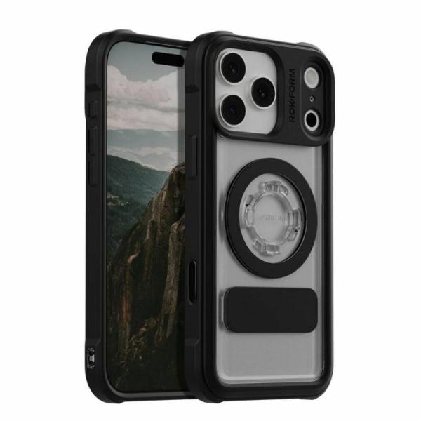 ロックフォーム iPhone 17 Pro Max Ruggedケース (クリスタル)