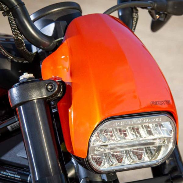 Ricks Motorcycles スポーツスターS用ヘッドライトフェアリング ハーレー・Sportster S用ヘッドライトフェアリング Ricks Motorcycles