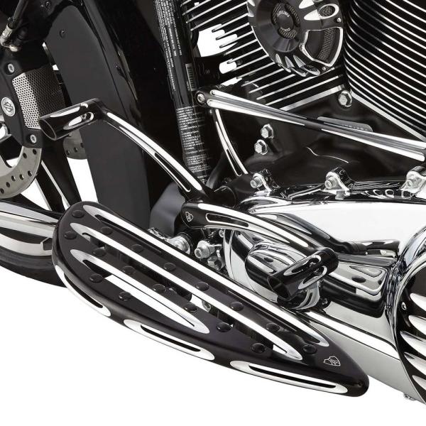 Arlen Ness Deep Cut ドライバーフットボード コントラストカット : HD